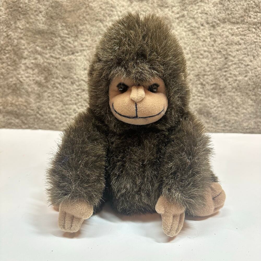 Russ Berrie Gonzo Gorilla Soft Plush Toy Ape Monkey 9"
